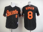 Baltimore Orioles #8 Cal Ripken Black Cool Base Jerseys