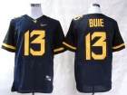 Nike West Virginia Mountaineers #13 Buie Blue Elite Jerseys