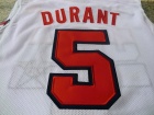 Dream Team #5 Durant White 2012 USA Retro Jerseys