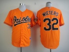 Baltimore Orioles #32 Matt Wieters Orange Alternate Cool Base Jerseys