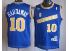 Golden State Warriors #10 Hardaway Blue Throwback Swingman Jerseys