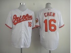 Baltimore Orioles #16 Chen White Cool Base Jerseys