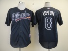 Atlanta Braves #8 Upton Blue Cool Base Jerseys