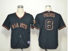 San Francisco Giants #8 Hunter Pence Black Cool Base Jerseys