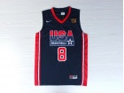 Nike Dream Team #8 Pippen Dark Blue USA Retro Jerseys