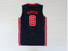 Nike Dream Team #8 Pippen Dark Blue USA Retro Jerseys