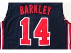 Nike Dream Team #14 Barkley Dark Blue USA Retro Jerseys