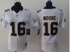 Women Nike New Orleans Saints #16 Moore White Limited Jerseys