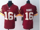 Women Nike Washington Redskins #16 Brandon Banks Red Limited Jerseys