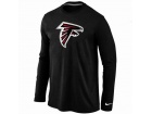 Nike Atlanta Falcons Logo Long Sleeve T-Shirt black