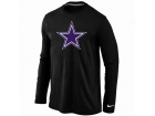 Nike Dallas Cowboys Logo Long Sleeve T-Shirt black