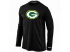 Nike Green Bay Packers Logo Long Sleeve T-Shirt black