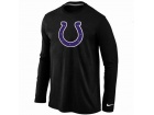 Nike Indianapolis Colts Logo Long Sleeve T-Shirt black