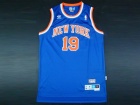 New York Knicks #19 Willis Reed Blue Hardwood Classic Swingman Jerseys