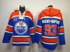 Edmonton Oilers #93 Nugent-Hopkins Blue NHL Hockey Sweaters