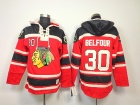 Chicago Blackhawks #30 ED Belfour Red NHL Hockey Sweaters