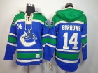 Vancouver Canucks #14 Alexandre Burrows Blue NHL Hockey Sweaters