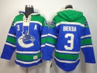 Vancouver Canucks #3 Kevin Bieksa Blue NHL Hockey Sweaters