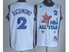 NBA 95 All Star #2 Richmond White Hardwood Classic Swingman Jerseys