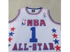 NBA Atlanta 2013 All Star #1 Tracy McGrady White Jerseys