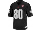 Nebraska Cornhuskers #80 Kenny Bell Black College Football Jerseys