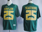 Baylor Bears #25 Lache Seastrunk Green College Football Jerseys