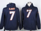 Denver Broncos #7 John Elway Blue Nike NFL Hoodies