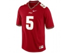 Nike Florida State Seminoles (FSU) #5 Jameis Winston Red College Football NCAA Jerseys