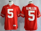 Ohio State Buckeyes #5 Braxton Miller Scarlet College Football Limited Jerseys