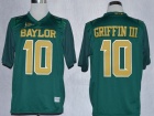 Baylor Bears #10  Rebort Griffin III Green 2013 College Football Jerseys