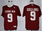 Texas A&M Aggies #9 Ricky Seals-Jones Maroon 2013 New Season College Football Techfit Jerseys