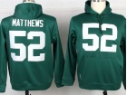 Green Bay Packers #52 Matthews Green Nike NFL Hoodies