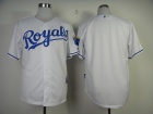 Kansas City Royals Blank White Cool Base Jerseys