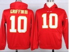 Nike Washington Redskins #10 Robert Griffin III Red Nike NFL Hoodies