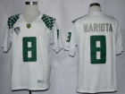 Oregon Duck #8 Marcus Mariota White 2013 College Football Limited Jerseys