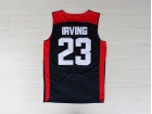 USA Team #23 Kyrie Irving Dark Blue National Team Basketball Jerseys