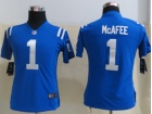 Indianapolis Colts #1 Pat McAfee Blue Women Nike Jerseys