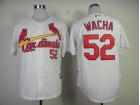 St. Louis Cardinals #52 Michael Wacha White Cool Base Jerseys