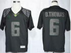 Oregon Duck #6 De'Anthony Thomas Blackout 2013 College Football Limited Jerseys