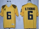 Oregon Duck #6 De'Anthony Thomas Yellow 2013 College Football Limited Jerseys