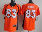 Women Nike Denver Broncos #83 Wes Welker Orange 2013 New Style Jerseys