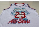 NBA All Star #23 Michael Jordan White 1990-91 Hardwood Classic Jerseys