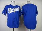 Kansas City Royals Blank Blue Cool Base Jerseys