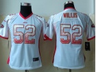 Women Nike San Francisco 49ers #52 Willis White Drift Fashion Elite Jerseys