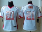 Women Nike San Francisco 49ers #21 Gore White Drift Fashion Elite Jerseys