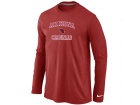 Nike Arizona Cardinals Heart & Soul Long Sleeve T-Shirt Red