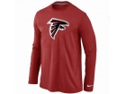 Nike Atlanta Falcons Logo Long Sleeve T-Shirt Red