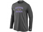 Nike Baltimore Ravens Heart & Soul Long Sleeve T-Shirt D.Grey