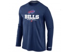 Nike Buffalo Bills Critical Victory Long Sleeve T-Shirt Blue