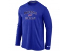 Nike Buffalo Bills Heart & Soul Long Sleeve T-Shirt Blue